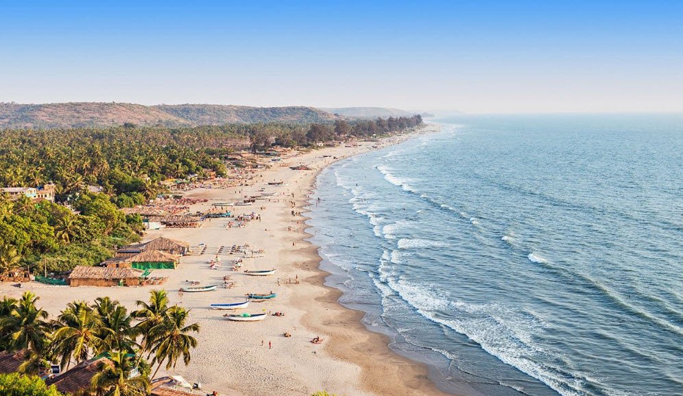 Baga Beach, Baga, Goa, India